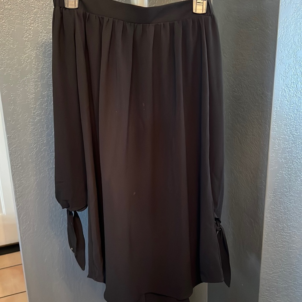 Rhapsody off the shoulder dress.. Size Small